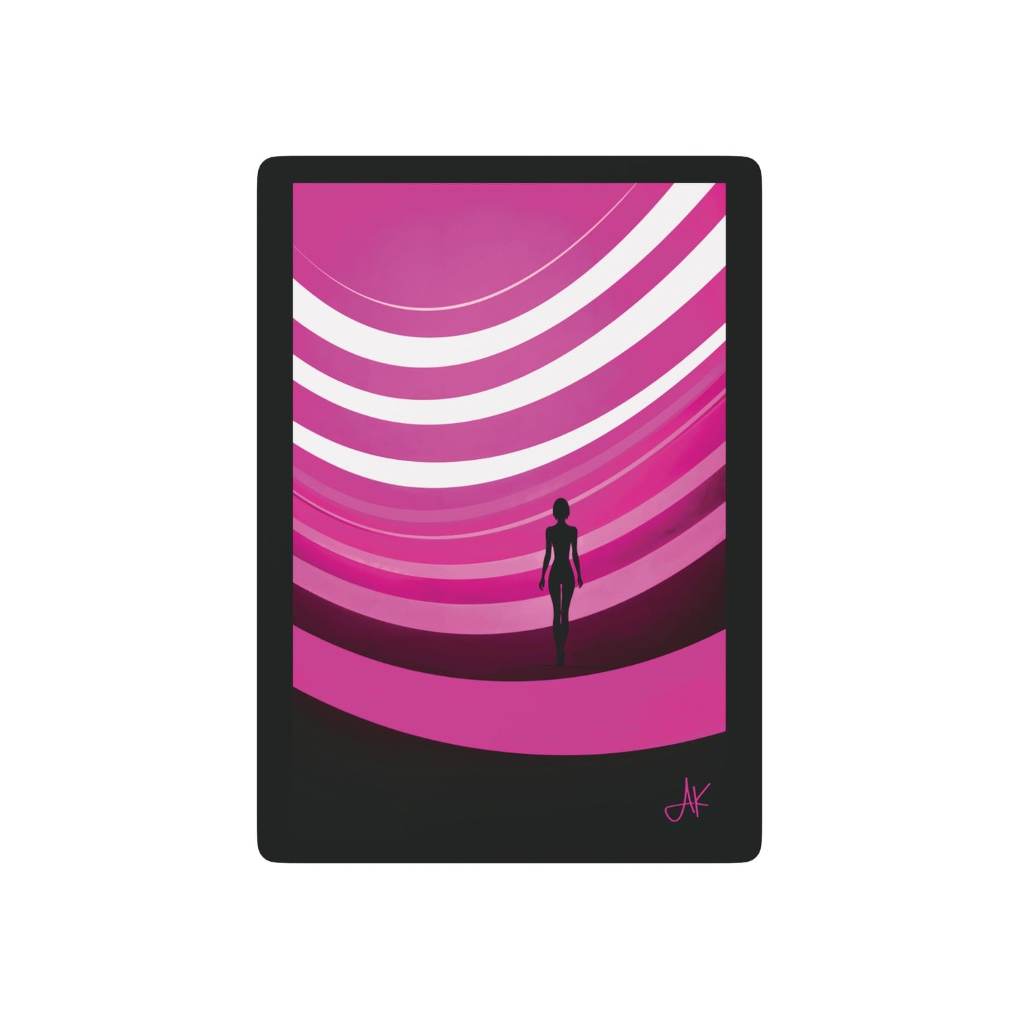 "The Beauty of Curves", Fine Art Playing Cards (Void Black)