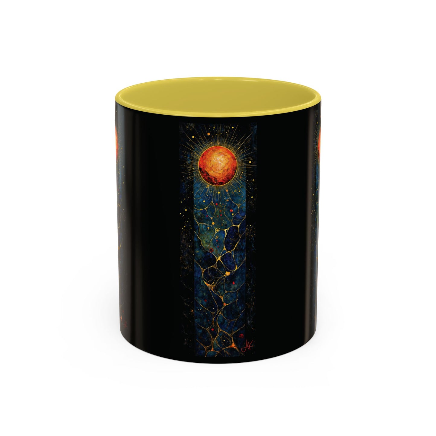 "The Living Light (John 8:12)", Colorful Mugs (11oz, 15oz)
