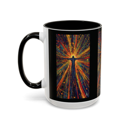 "Born Again in His Radiance - Isaiah 60:1", Colorful Mugs (11oz & 15oz)