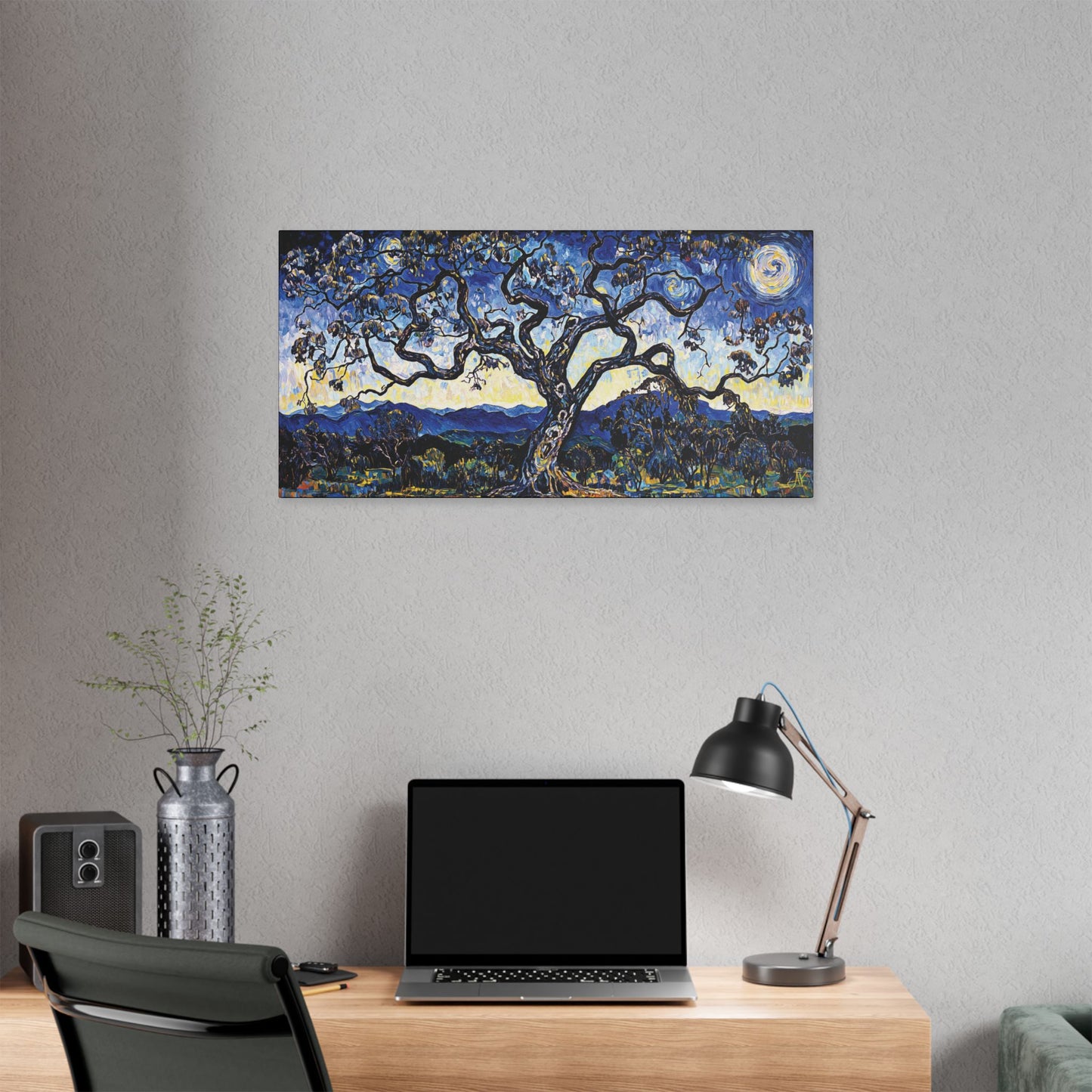 "Crann na Beannachd (Gaelic) - Tree of Blessing (English)", Stretched Classic Canvas Fine Art Print