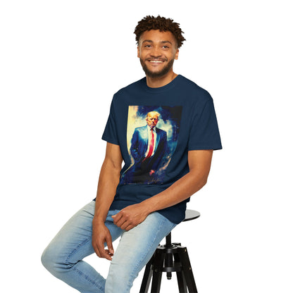 "Trump Portrait No. 6", Unisex T-shirt (Dark Colors)