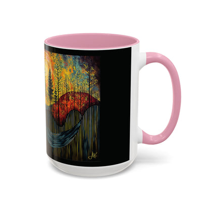 "Sacred Resonance", Colorful Mugs (11oz, 15oz)
