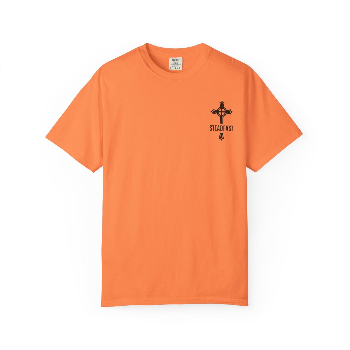 "Steadfast Cross in Black", Unisex T-shirt