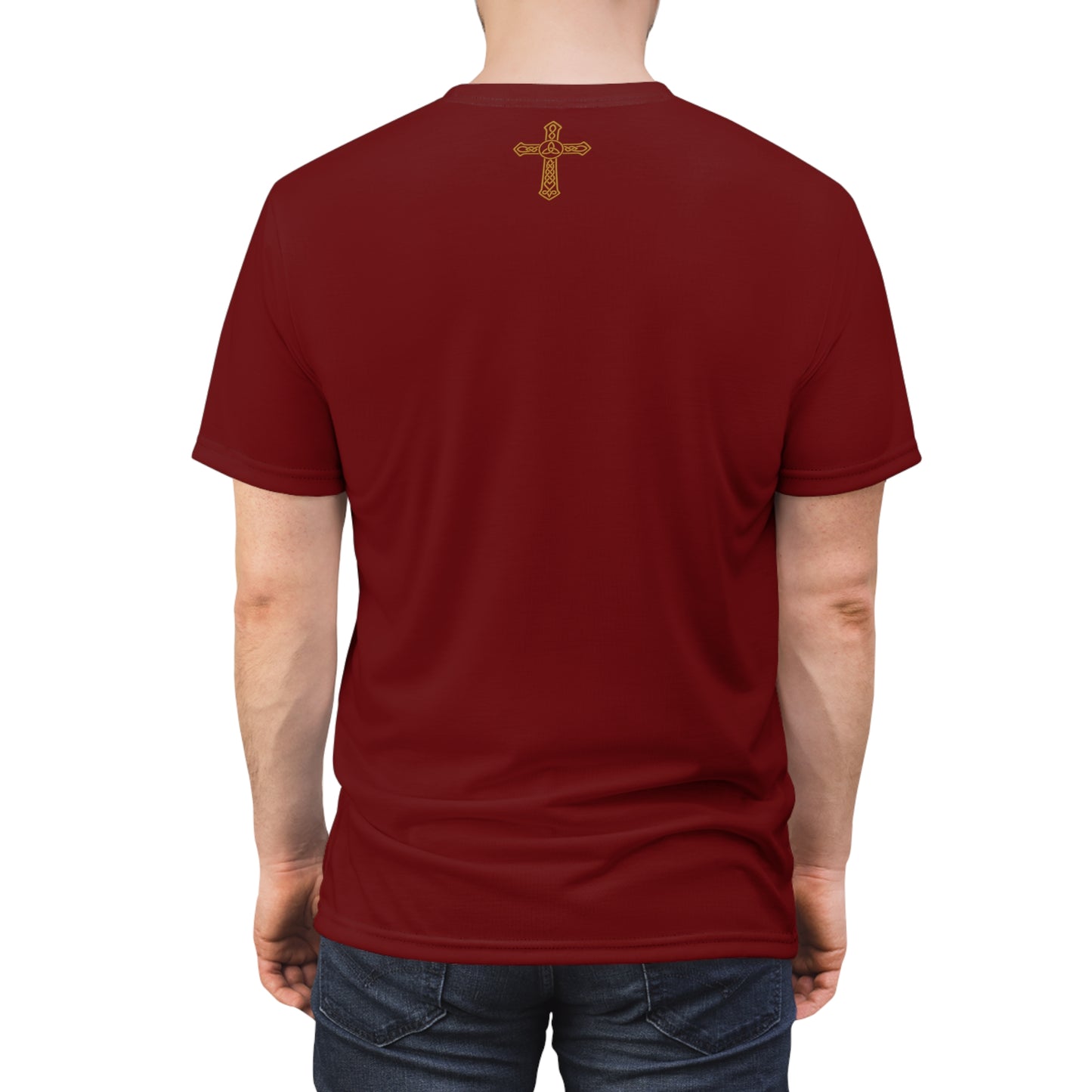 "Clan na Gael - Irish American", Unisex T-shirt (Palladius Red)