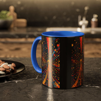 "Illuminated by Grace - 2 Corinthians 4:6", Colorful Mugs (11oz & 15oz)