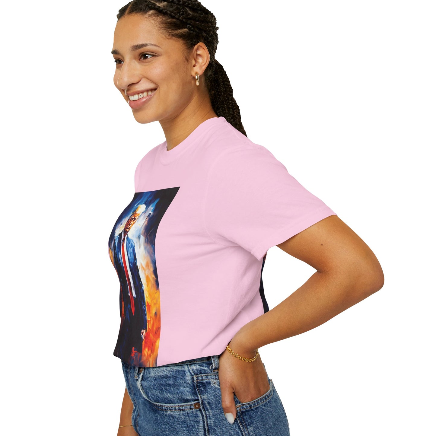 "Trump Portrait" #22, Unisex T-shirt (Light Colors)
