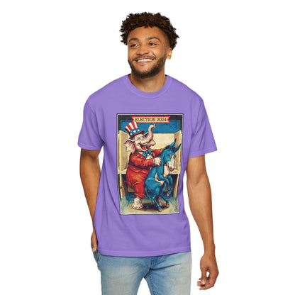 "MAGA Spanked the Donkeys 2024", Unisex T-shirt (Light Colors)