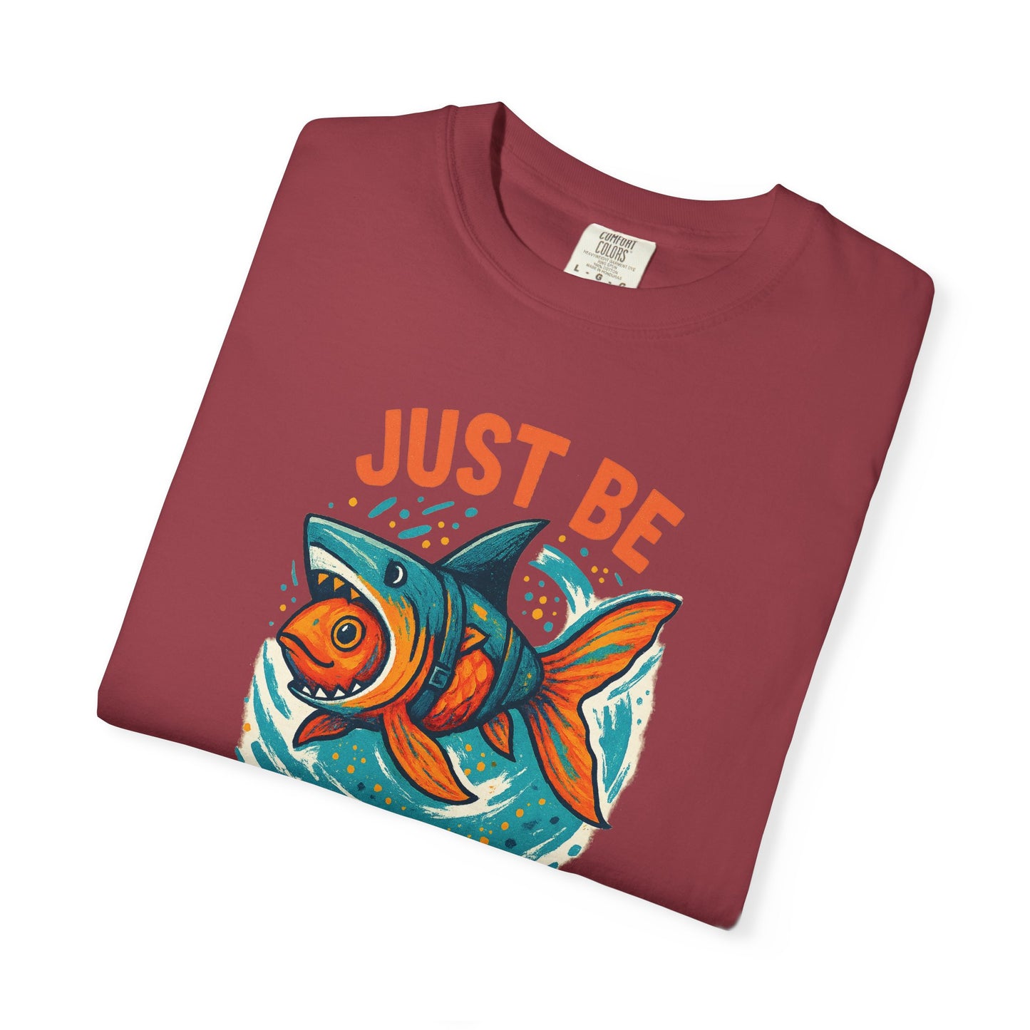 "Just Be Yourself", Unisex T-shirt (Black and dark colors)