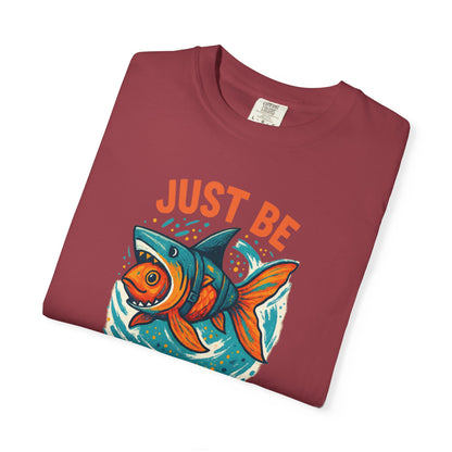 "Just Be Yourself", Unisex T-shirt (Black and dark colors)