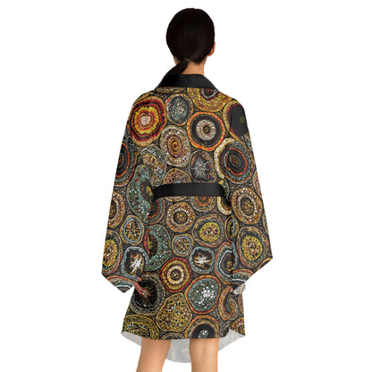 "Every Detail, His Design", Long Sleeve Kimono Robe