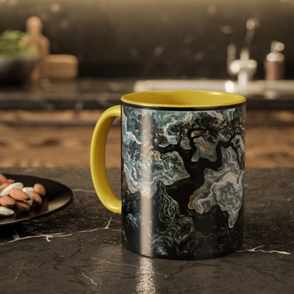 "An Crann Naomh (Gaelic) - The Sacred Tree (English)", Colorful Mugs (11oz & 15oz)