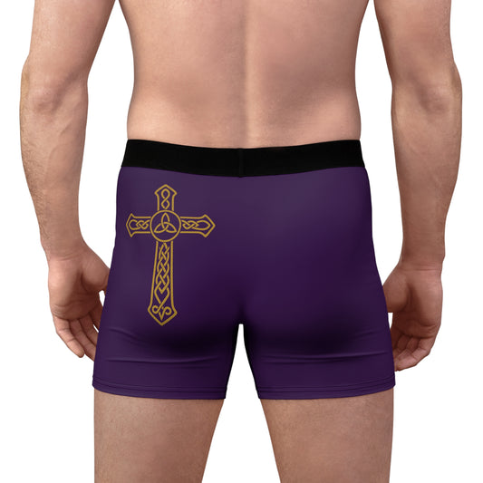 "Clan na Gael - Irish American", Men's Boxer Briefs (Beaker People)