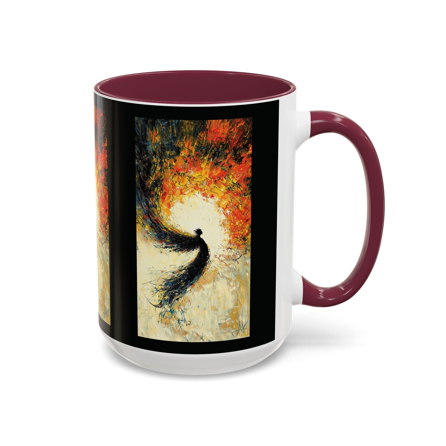 "Seraphic Aegis", Colorful Mugs (11oz, 15oz)