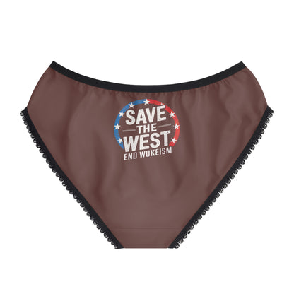 "Save the West - End Wokeism", Women's Briefs (Zanzibar Coast)