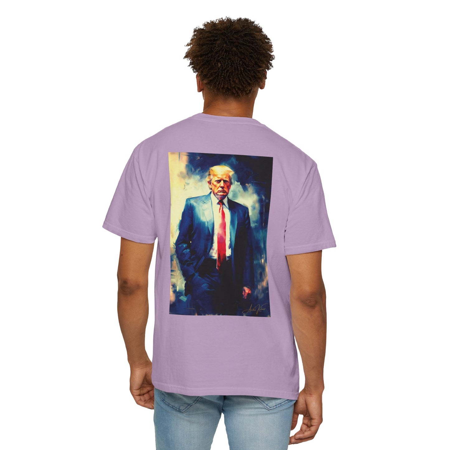 "Trump Portrait No. 6", Unisex T-shirt (Light Colors)