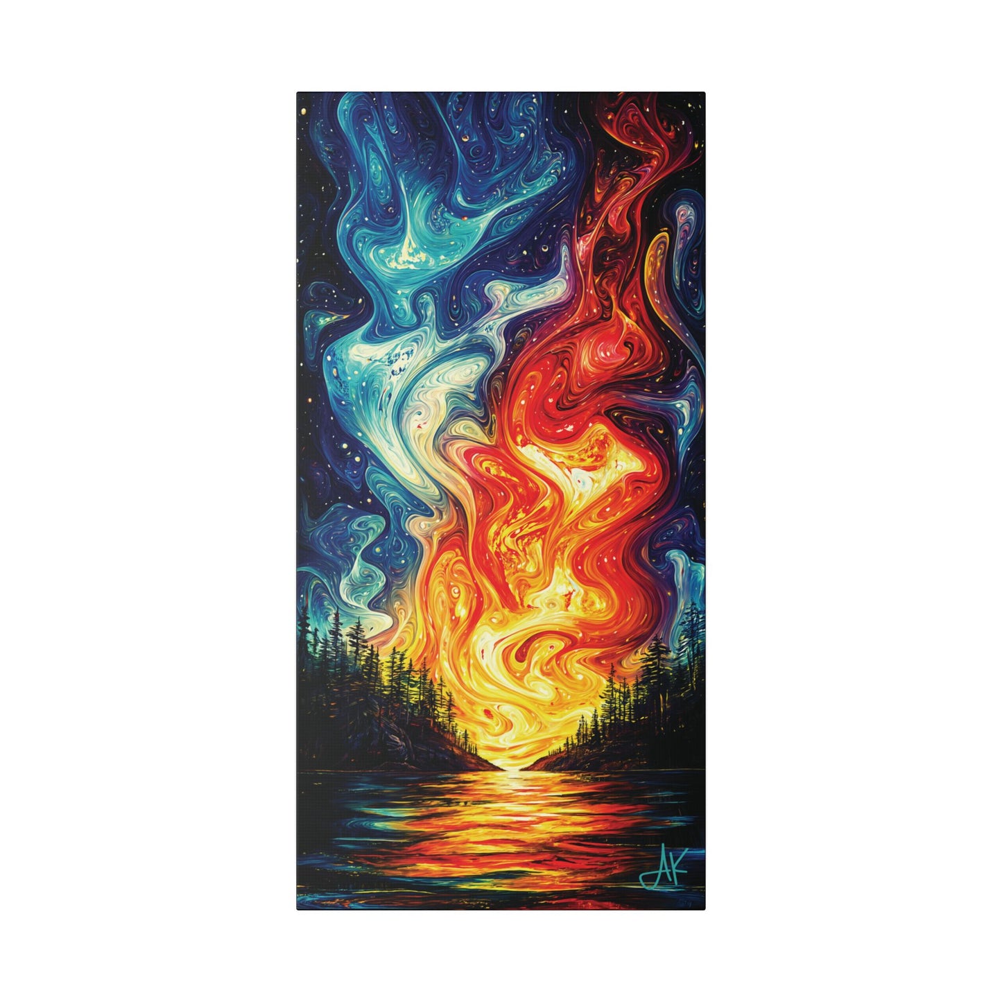 "Naomh Solus (Gaelic) - Sacred Light (English)", Stretched Classic Canvas Fine Art Print