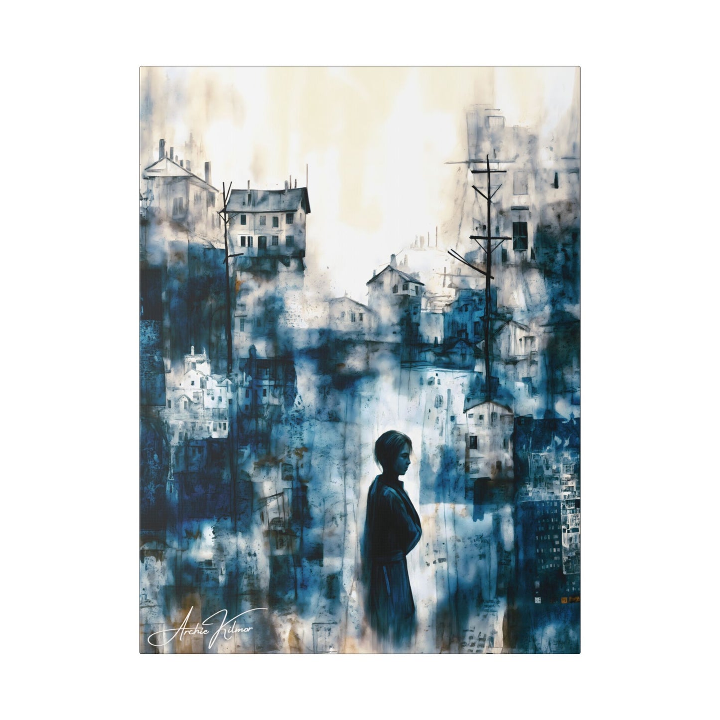 "We Survive", Stretched Canvas Frame Fine Art Print