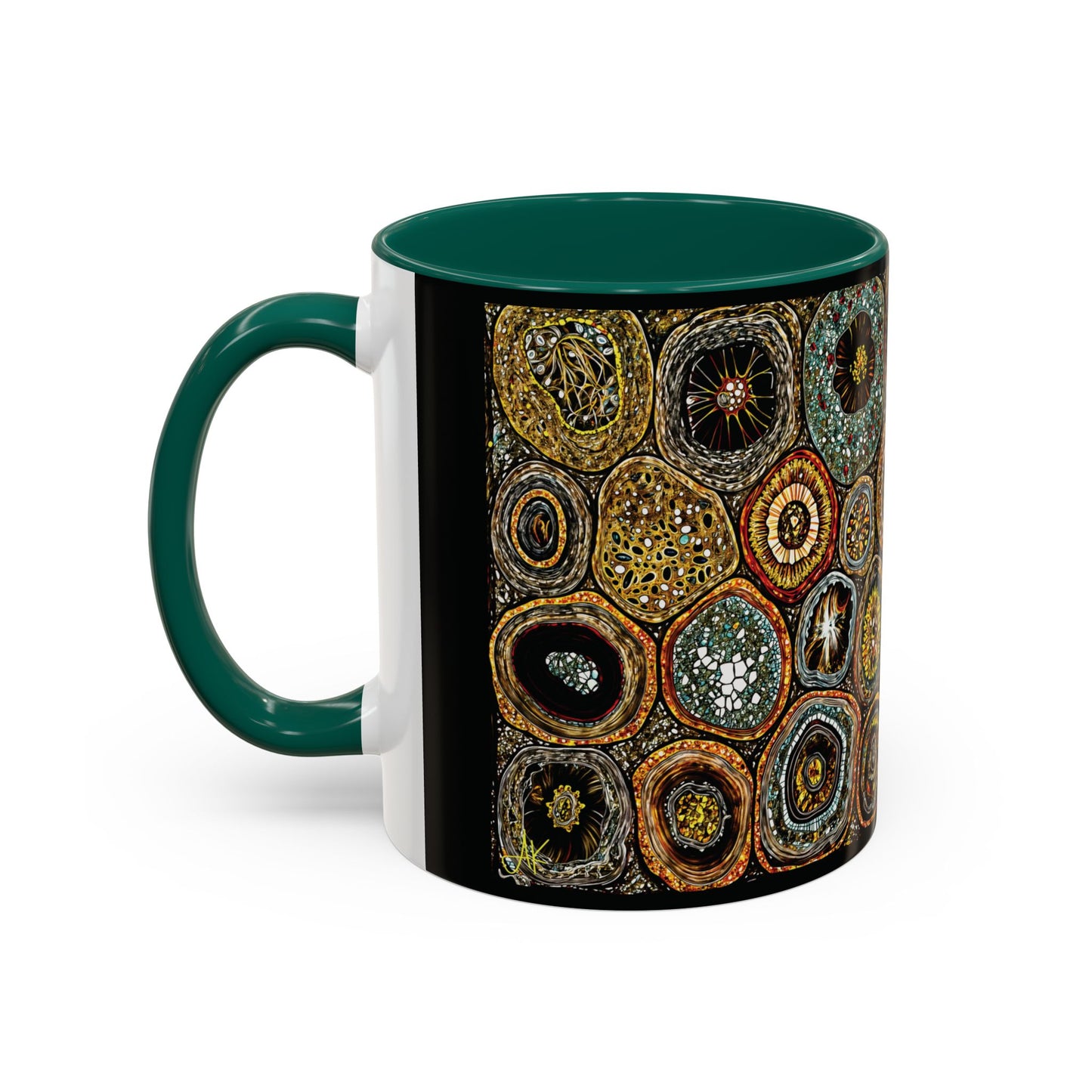 "Every Detail, His Design", Colorful Mugs (11oz, 15oz)
