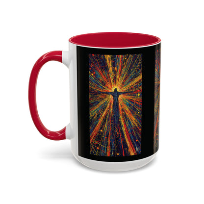 "Born Again in His Radiance - Isaiah 60:1", Colorful Mugs (11oz & 15oz)