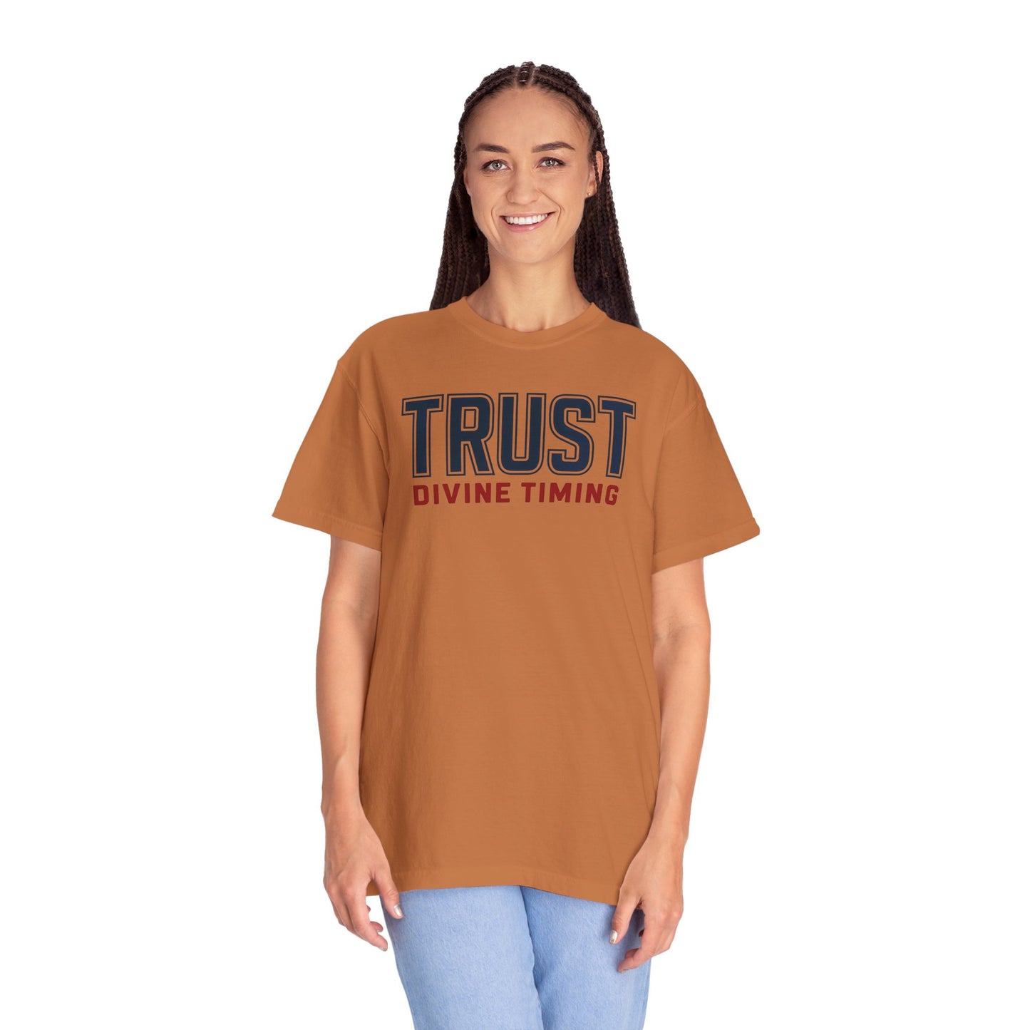 "Trust Divine Timing" #02, Unisex T-shirt