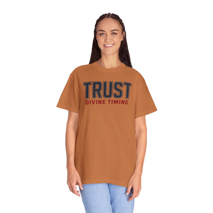 "Trust Divine Timing" #02, Unisex T-shirt