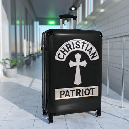"Christian Patriot" #01 Suitcases (Black)