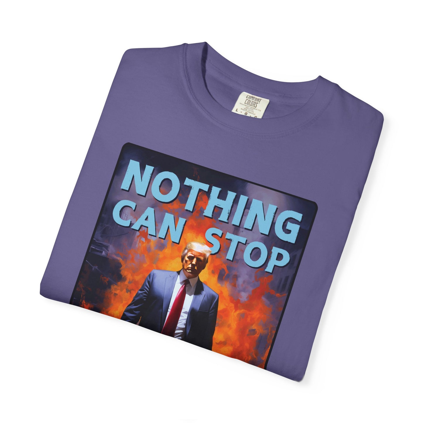 "Nothing Can Stop Trump", Unisex T-shirt (Dark Colors)