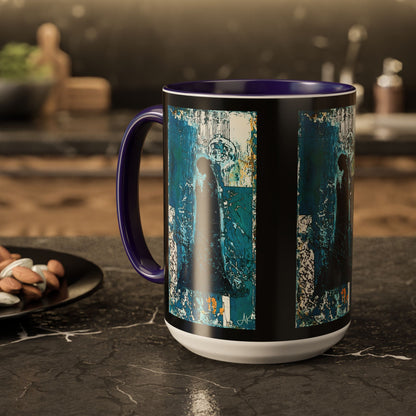 "Behold the Handmaid - Luke 1:38", Colorful Mugs (11oz, 15oz)