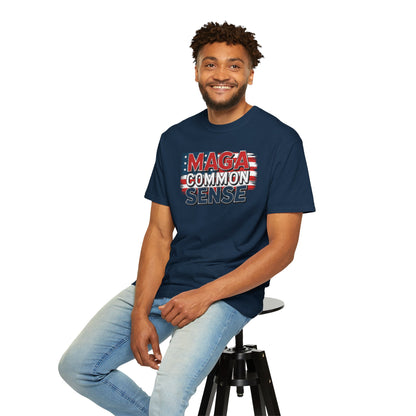 "MAGA Common Sense" #01, Unisex T-shirt