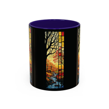 "Realization at 5", Colorful Mugs (11oz, 15oz)