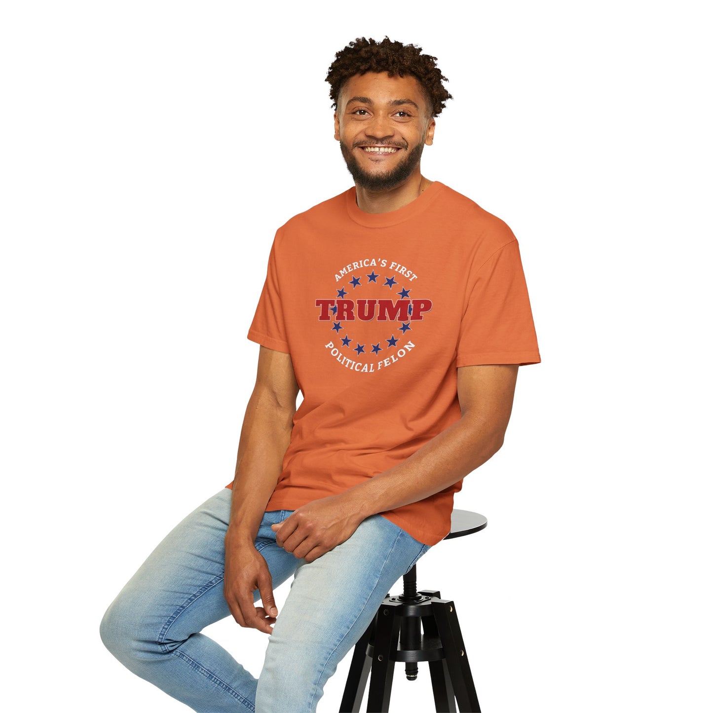 "Trump - America's First Political Felon", Unisex T-shirt