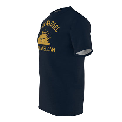 "Clan na Gael - Irish American", Unisex T-shirt (Trapped Darkness)