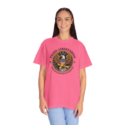 "Paleo-Libertarian" #01, Unisex T-shirt (Light Colors)