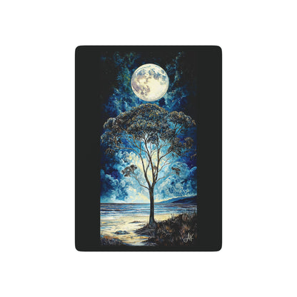 "Unbroken Across Time", Fine Art Playing Cards (Void Black)