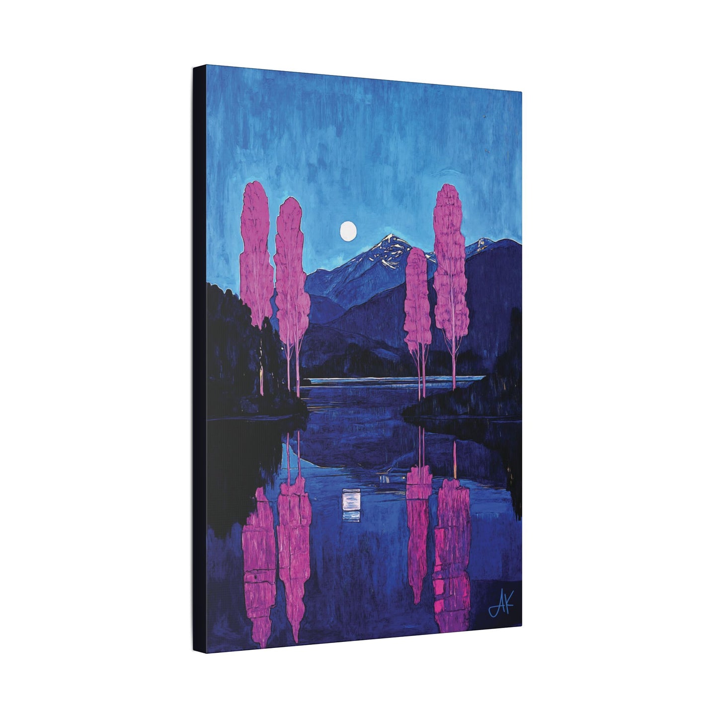 "Sentinels of the Loch", Stretched Classic Canvas Fine Art Print
