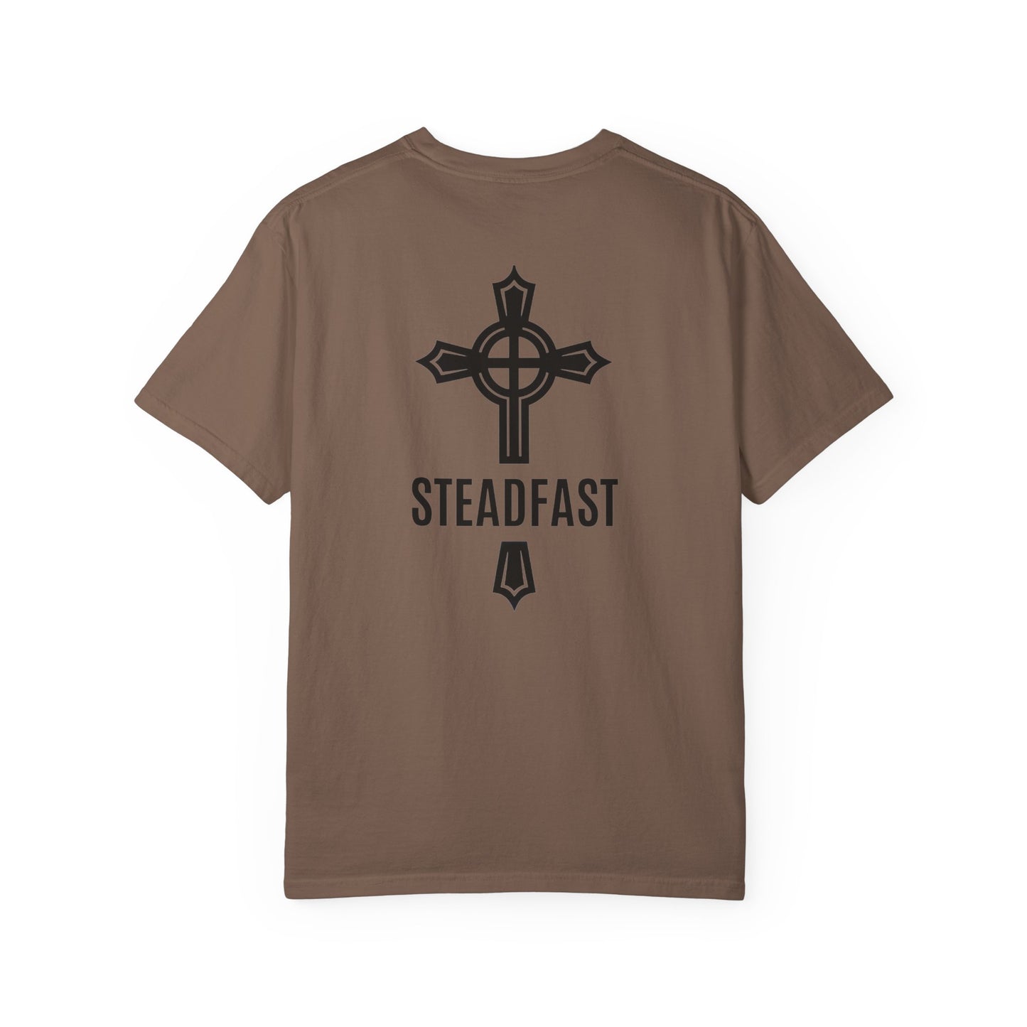 "Steadfast Cross in Black", Unisex T-shirt