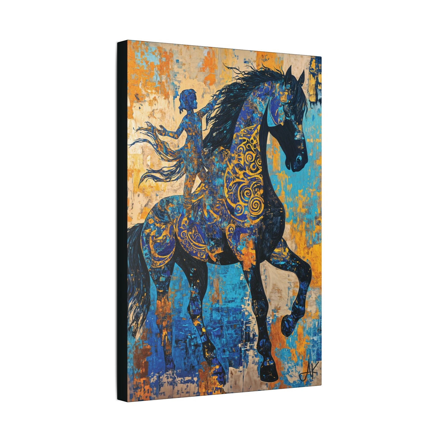 "Unbridled Freedom", Stretched Classic Canvas Fine Art Print