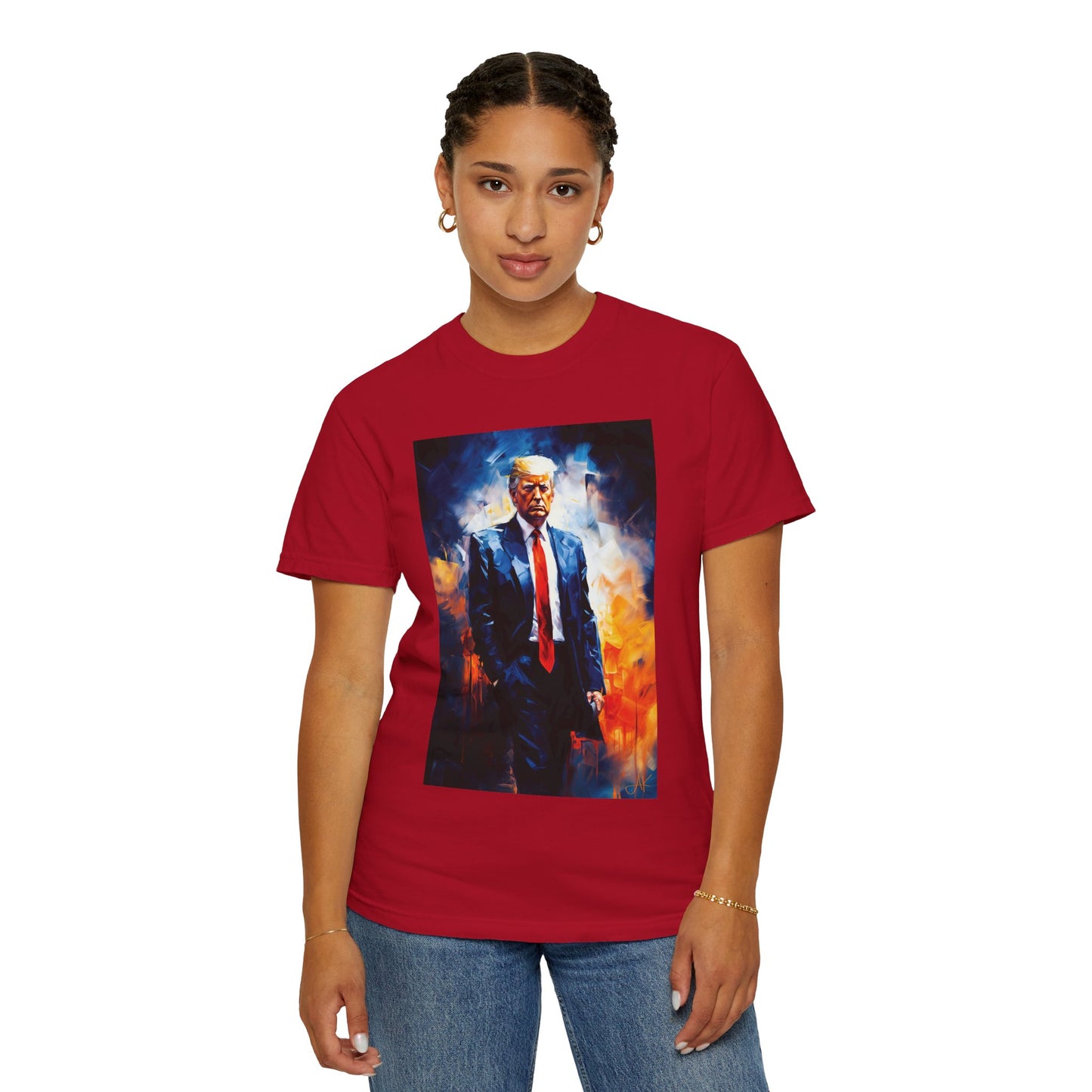 "Trump Portrait" #22, Unisex T-shirt (Dark Colors)