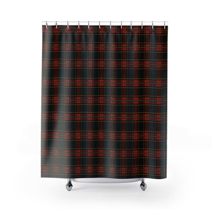 "Kilmor Gallóglach Tartan", Shower Curtains