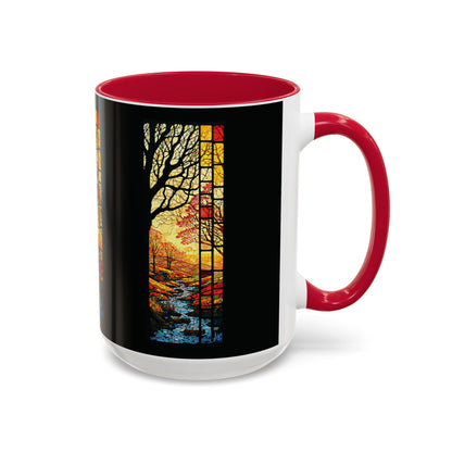 "Realization at 5", Colorful Mugs (11oz, 15oz)