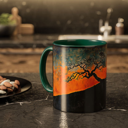 "Even Now, I Will Trust" Habakkuk 3:17-18 (NIV), Colorful Mugs (11oz & 15oz)