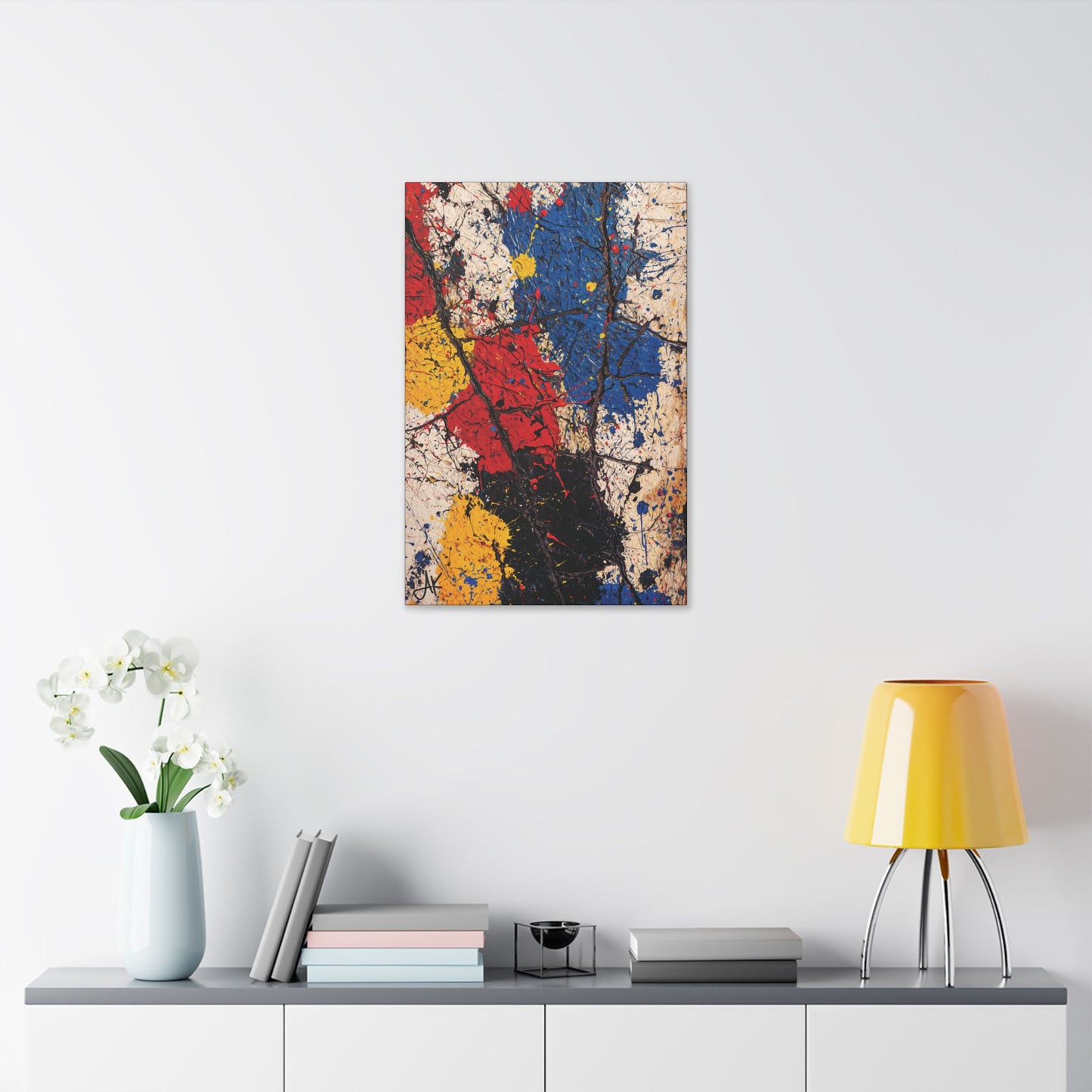 "Abstract 282", Stretched Classic Canvas Fine Art Print