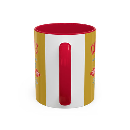 "Delicious Cherries", Colorful Mugs (11oz, 15oz) (Forgelight Gold)