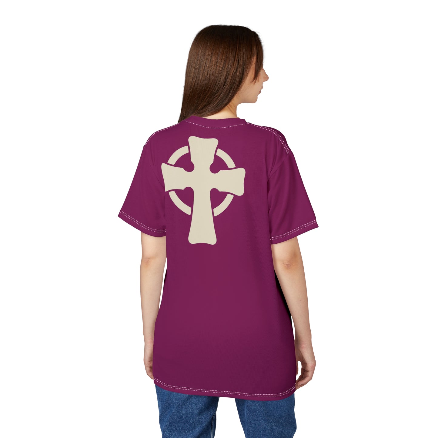 "Retro Jesus", Unisex T-shirt (Celestial Dragon)