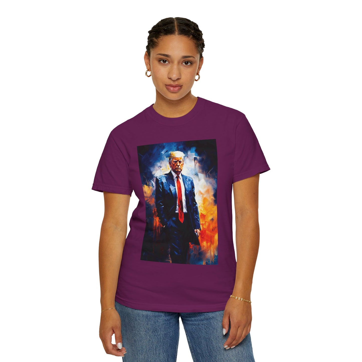 "Trump Portrait" #22, Unisex T-shirt (Dark Colors)