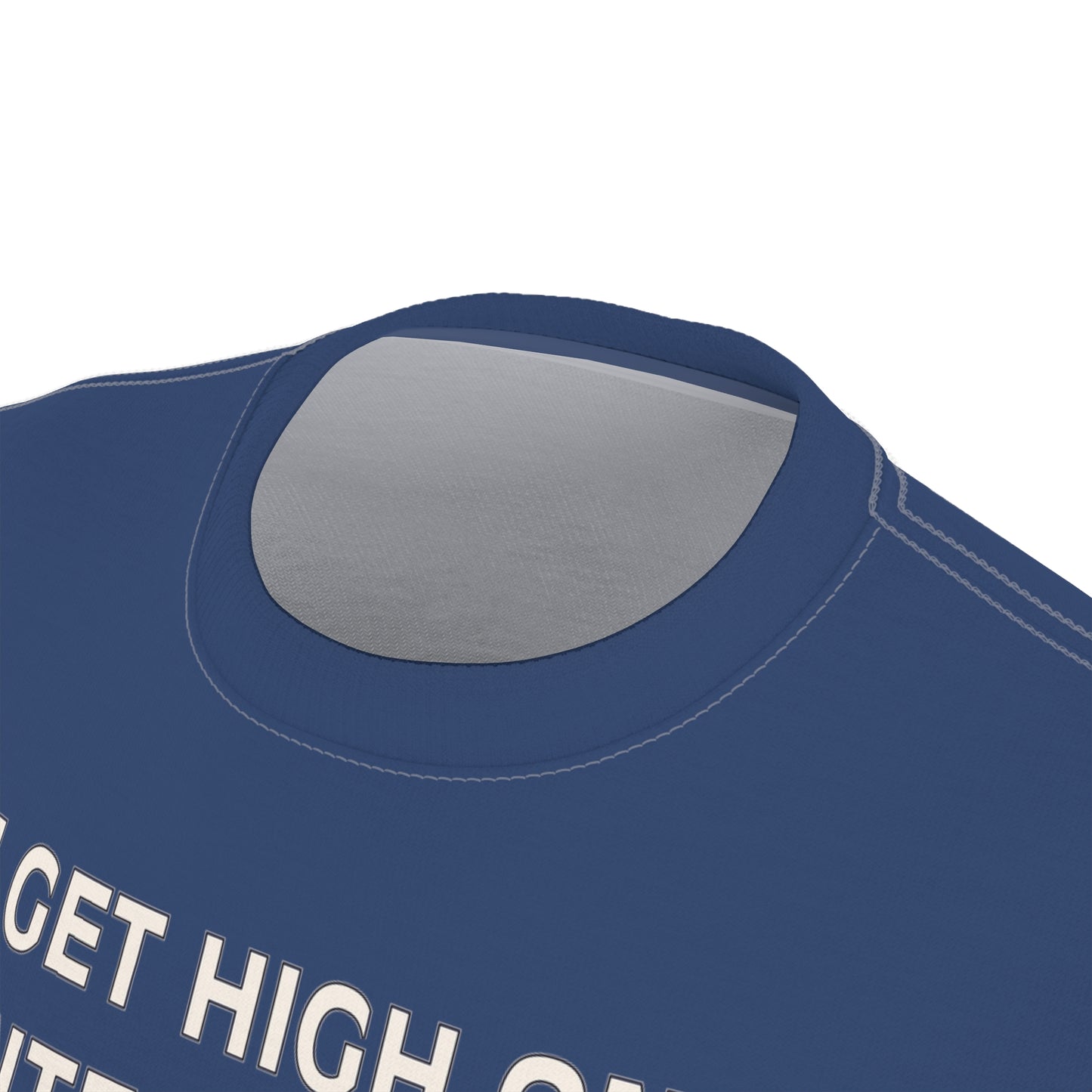 "Intelligent Conversation", Unisex T-shirt (Sailboat Blue)