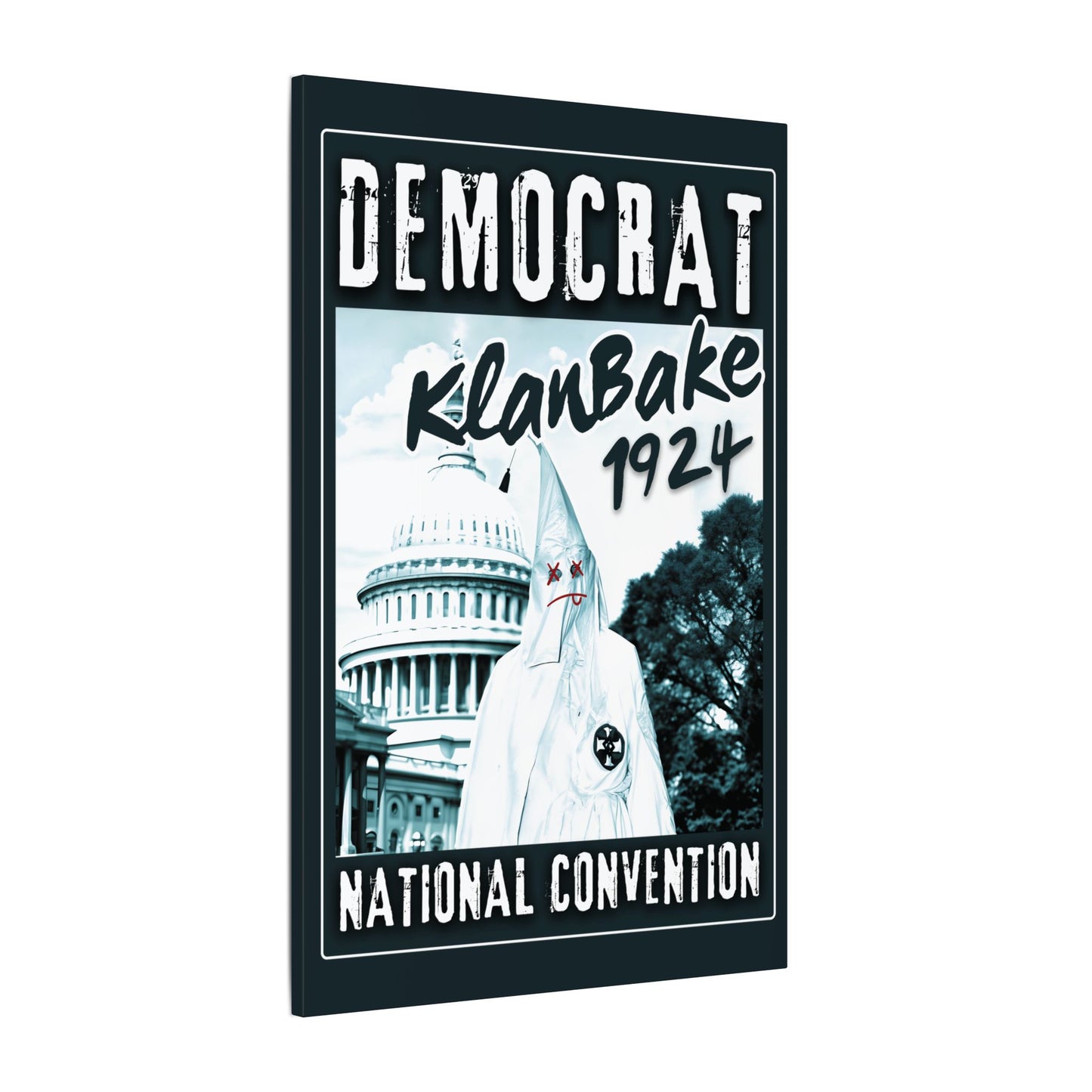"Democrat KlanBake 1924", Matte Canvas Fine Art Print