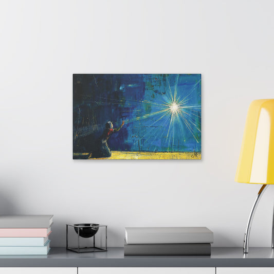 "Miraculous Connection", Stretched Classic Canvas Fine Art Print