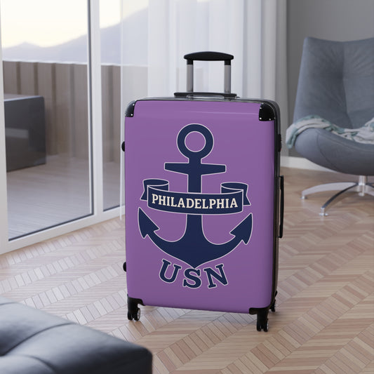 "USN Anchor", Suitcase (Teldrassil Purple)