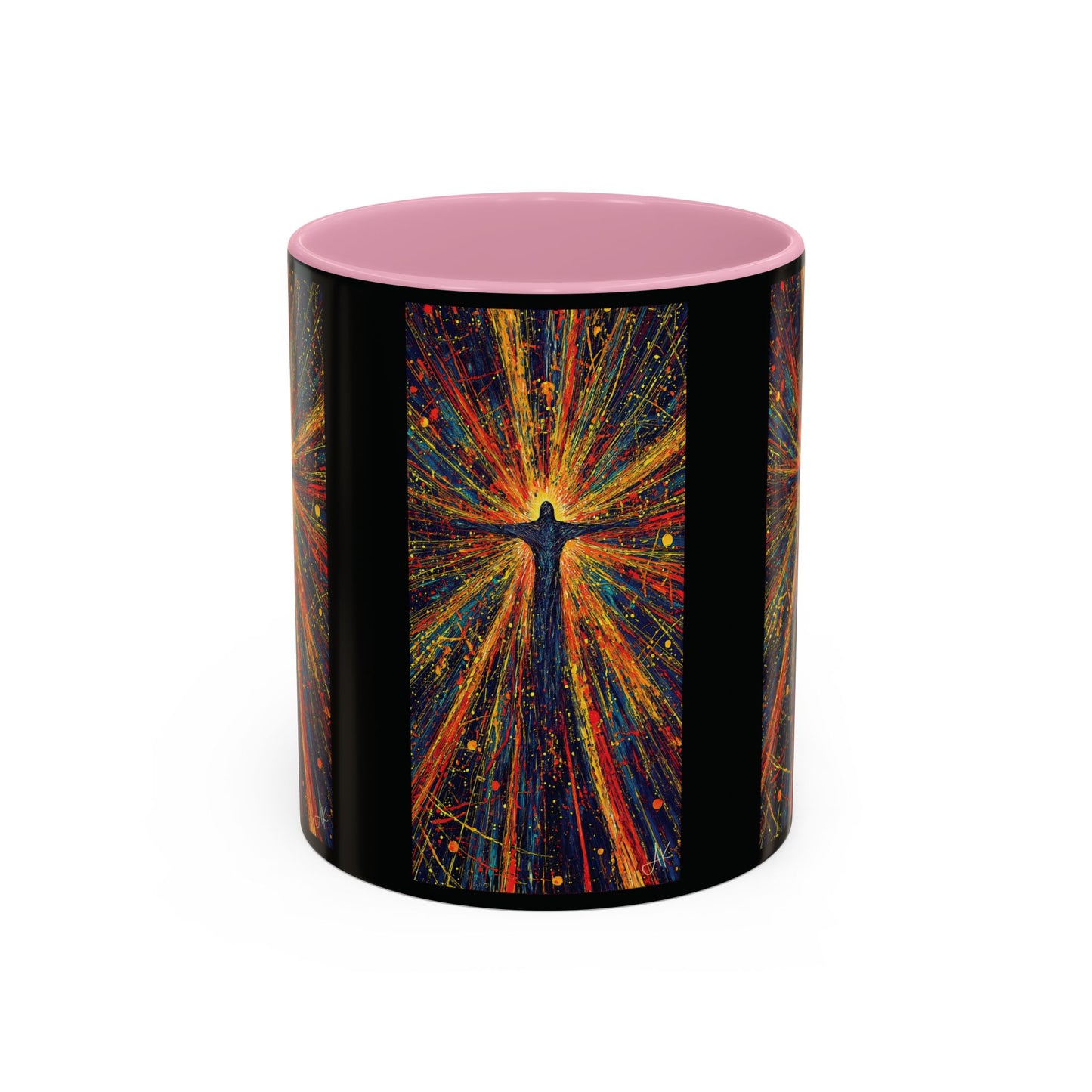 "Born Again in His Radiance - Isaiah 60:1", Colorful Mugs (11oz & 15oz)